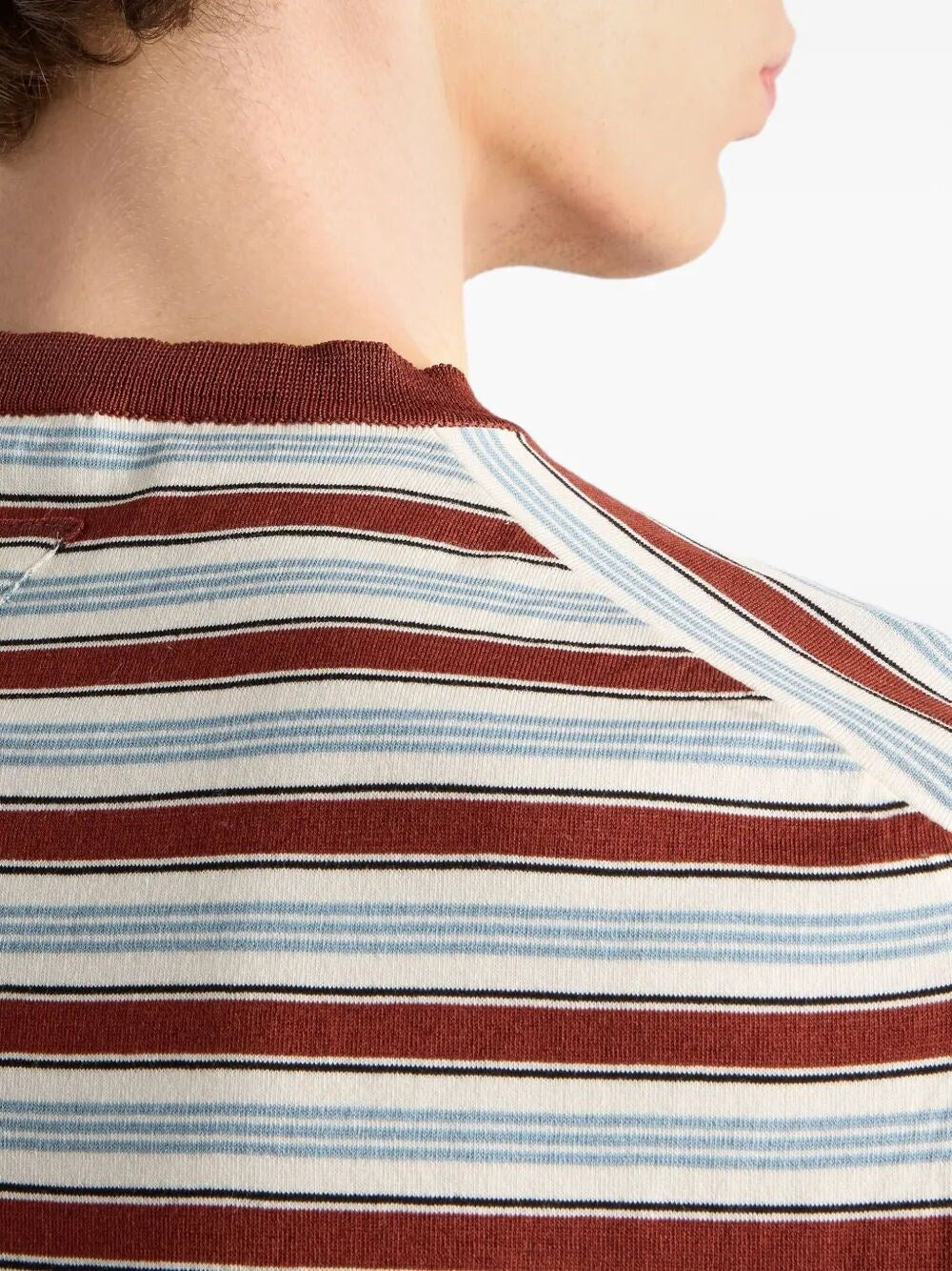 Prada Men Cotton Crew-Neck Sweater - 3