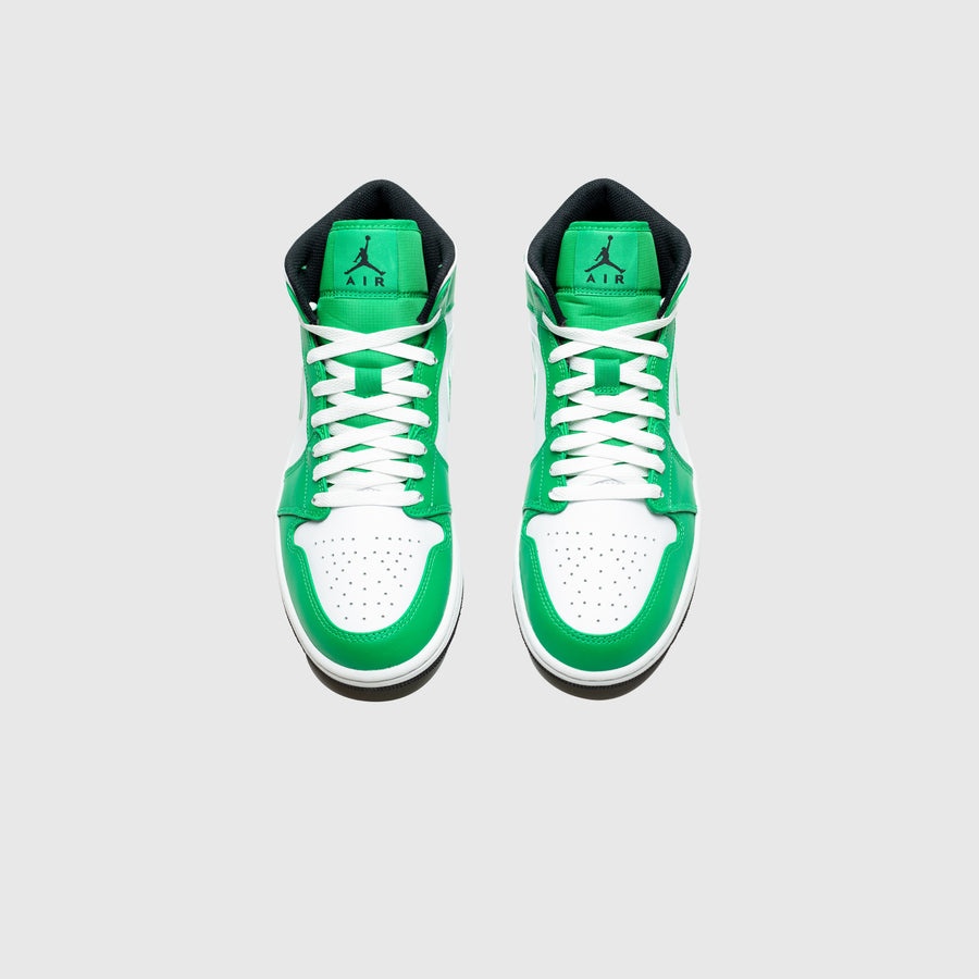 AIR JORDAN 1 MID "LUCKY GREEN" - 3