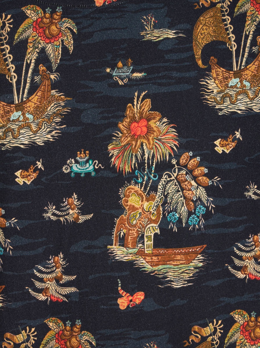 FIGURATIVE PATTERN T-SHIRT - 6