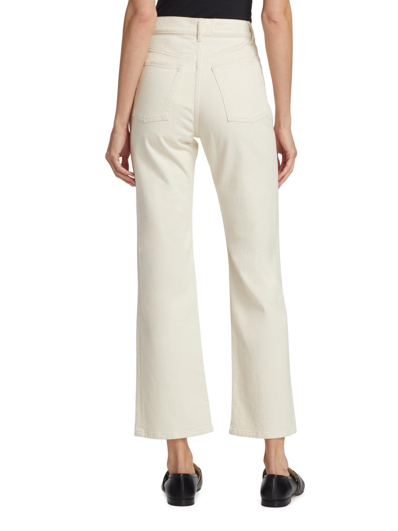 Women's Jasper Stretch Mid-Rise Jeans - Ecru 5