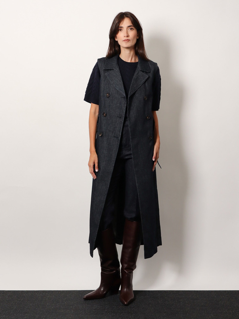 'S Max Mara Greta Midi Denim Dress outlook