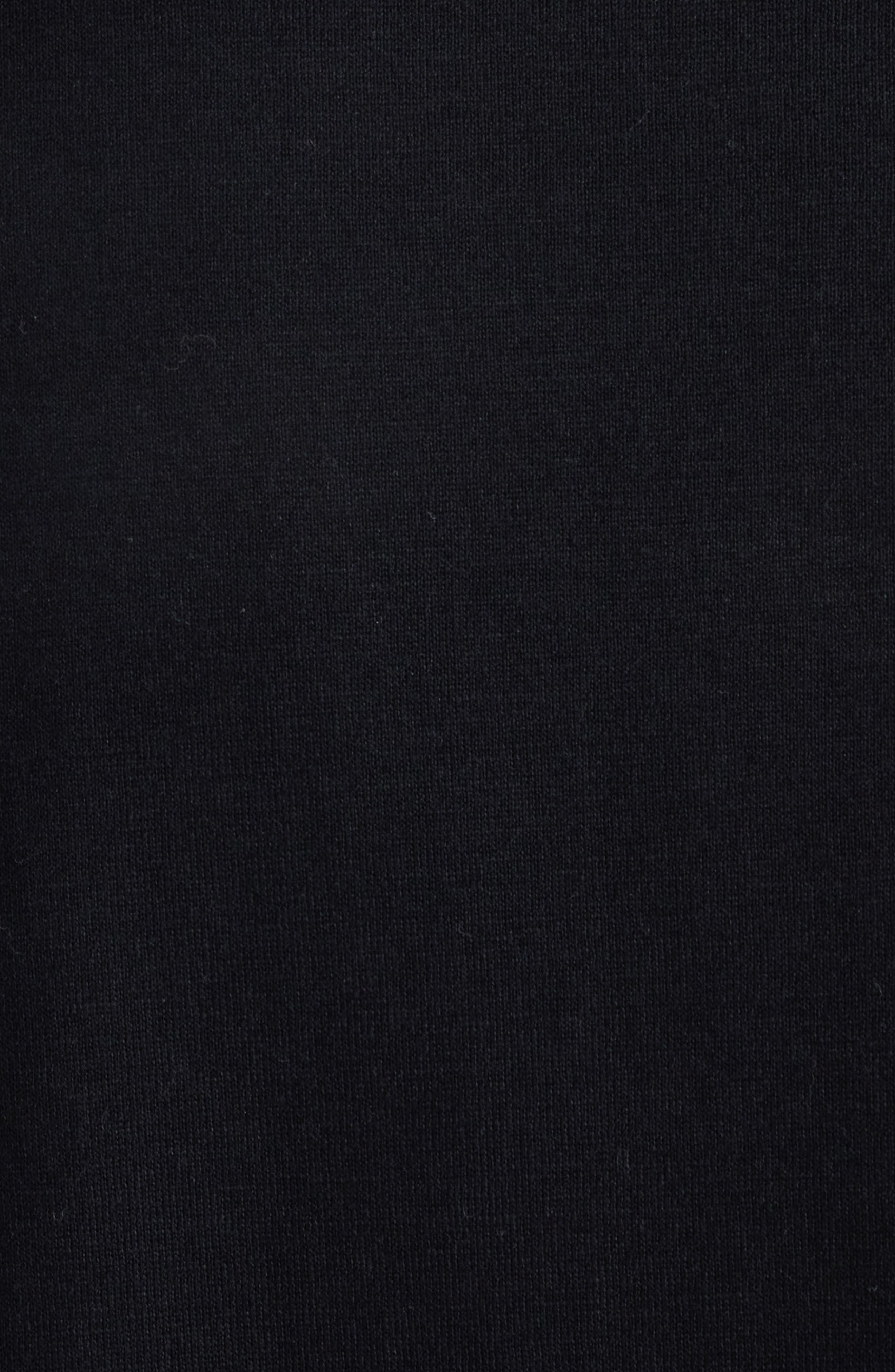 Balmain Button Shoulder Cotton Logo Graphic T-Shirt in Eab Black/White at Nordstrom - 7