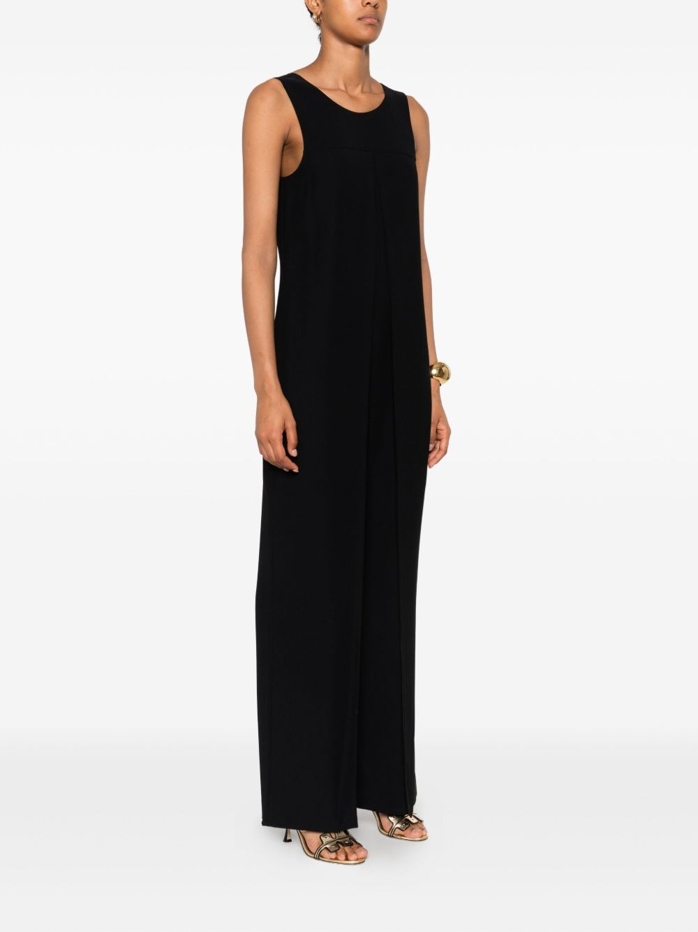 Sleeveless Long Jumpsuit - 3