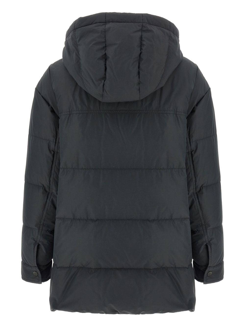 quilted padded pocket coat - 2