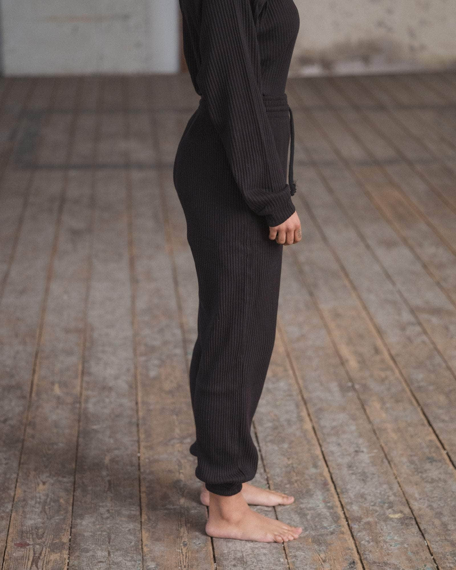Sweatpants - Organic Cotton Rib Jersey - 3