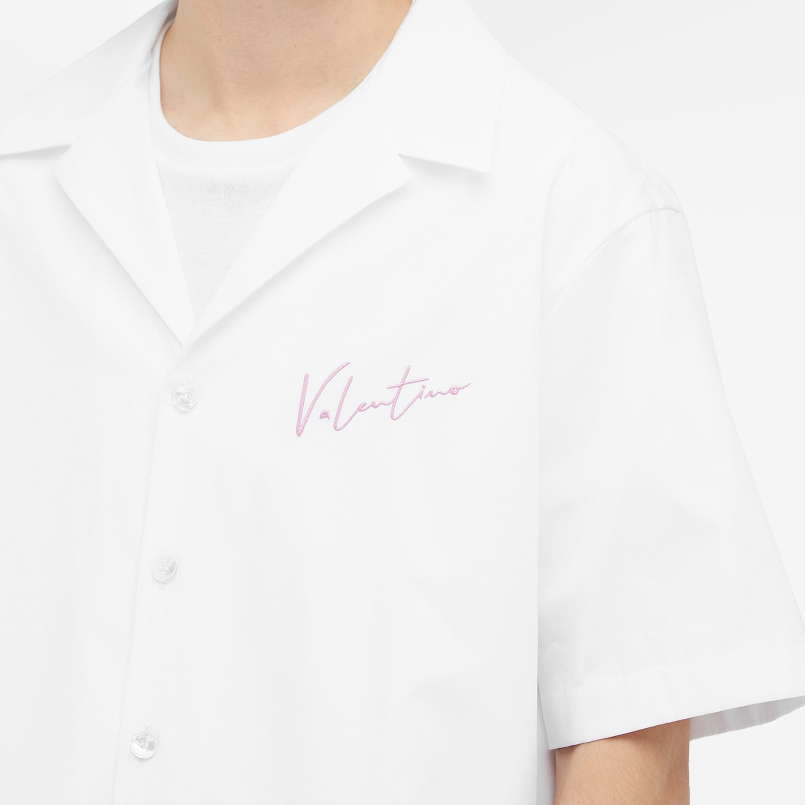 Valentino V Logo Vacation Shirt - 5