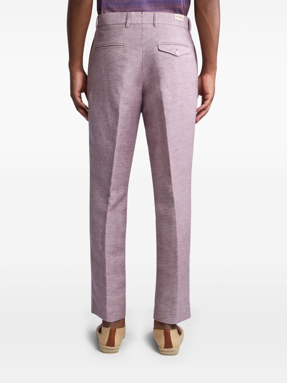 straight-leg trousers - 4