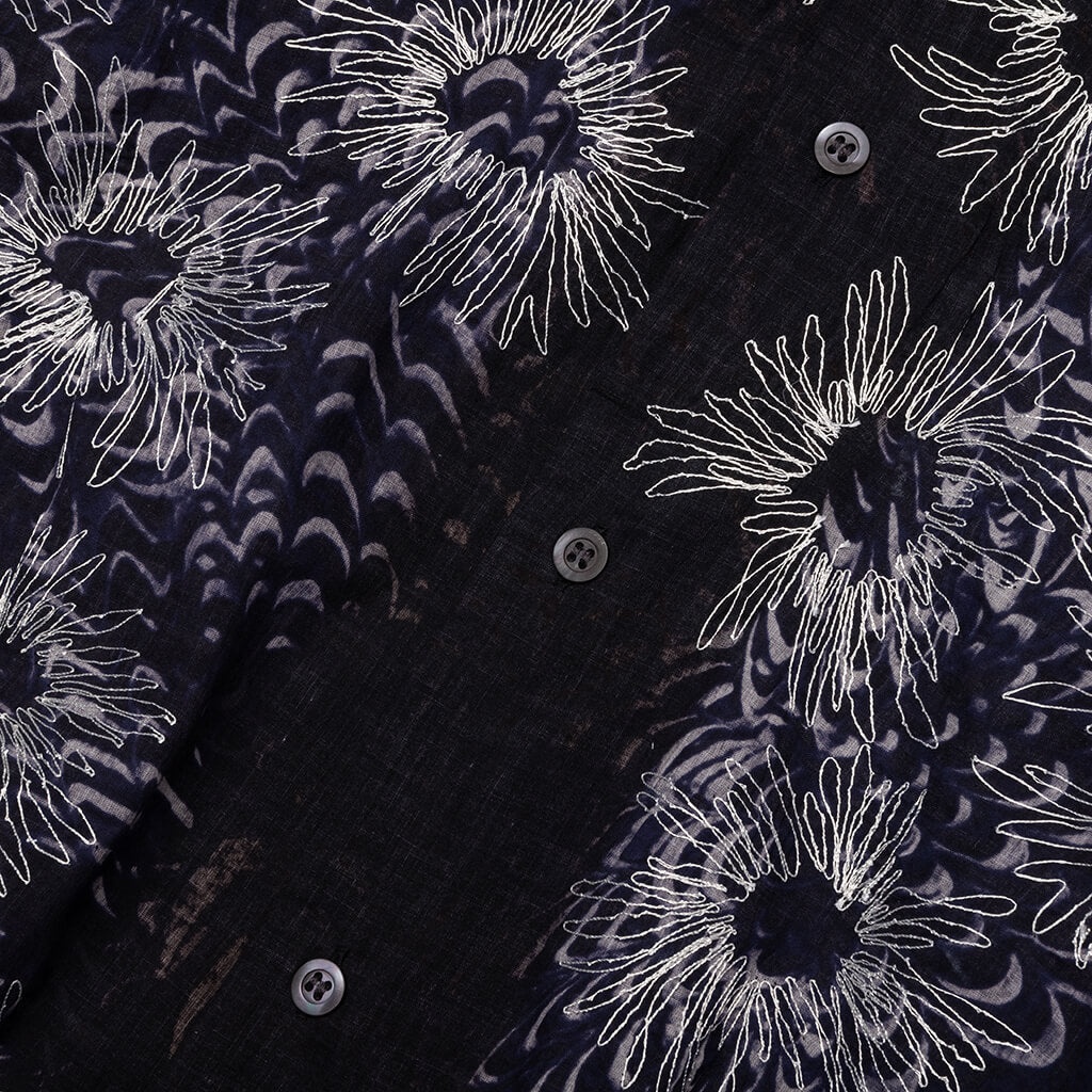 CARLTONE EMB 1162 M.W. SHIRT - NAVY - 4