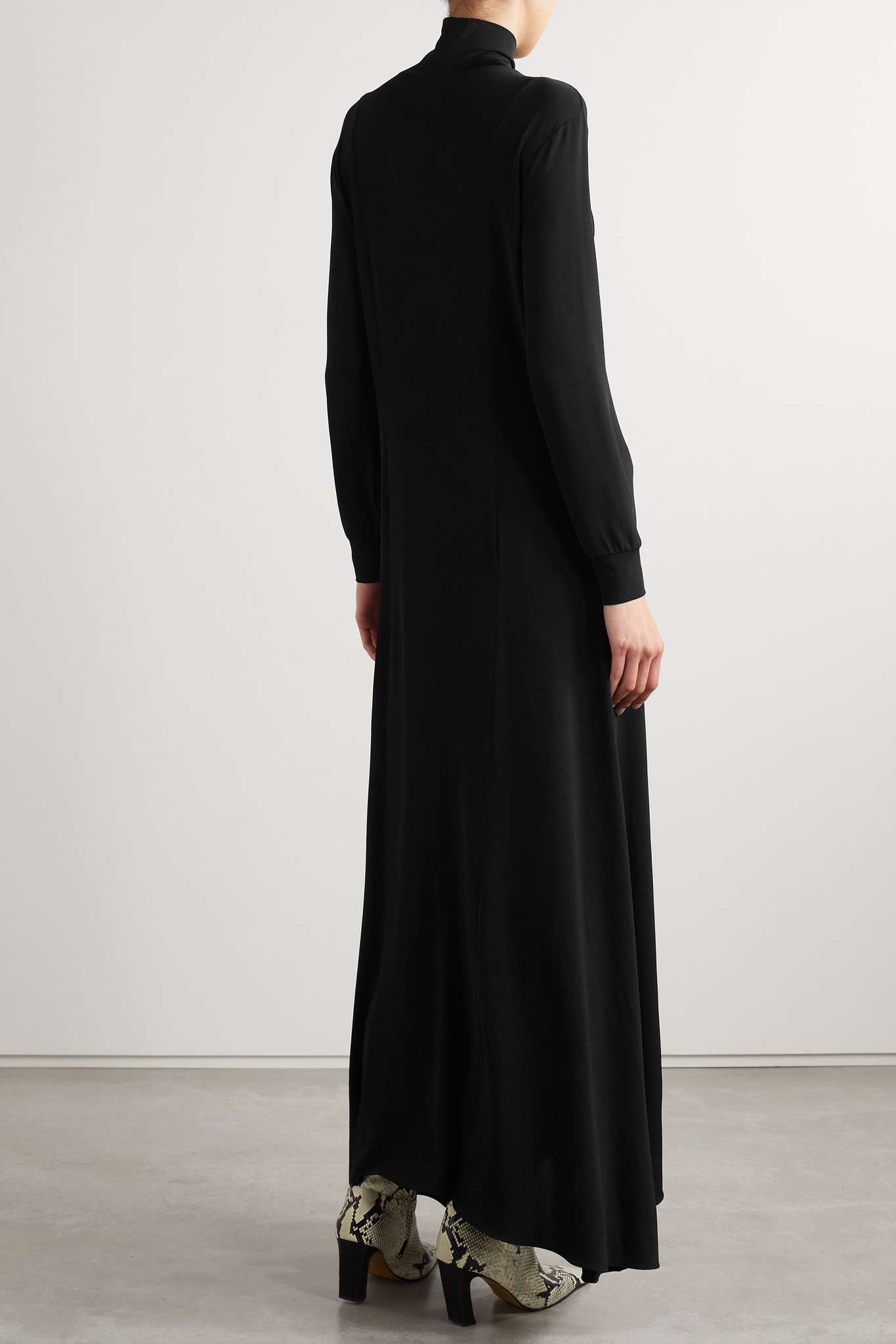 Richie stretch-jersey turtleneck maxi dress - 3