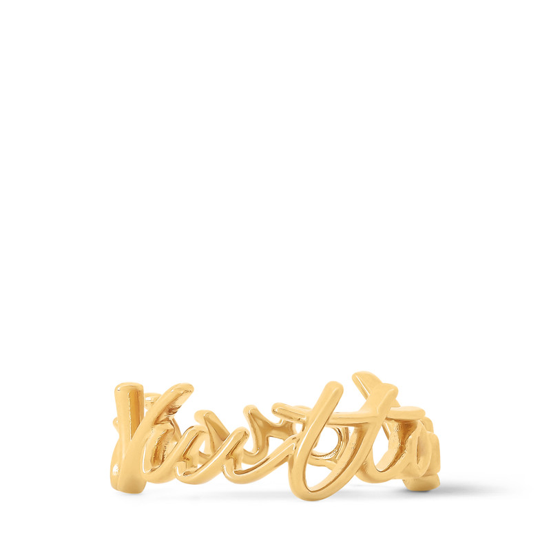 LV Script Ring 1