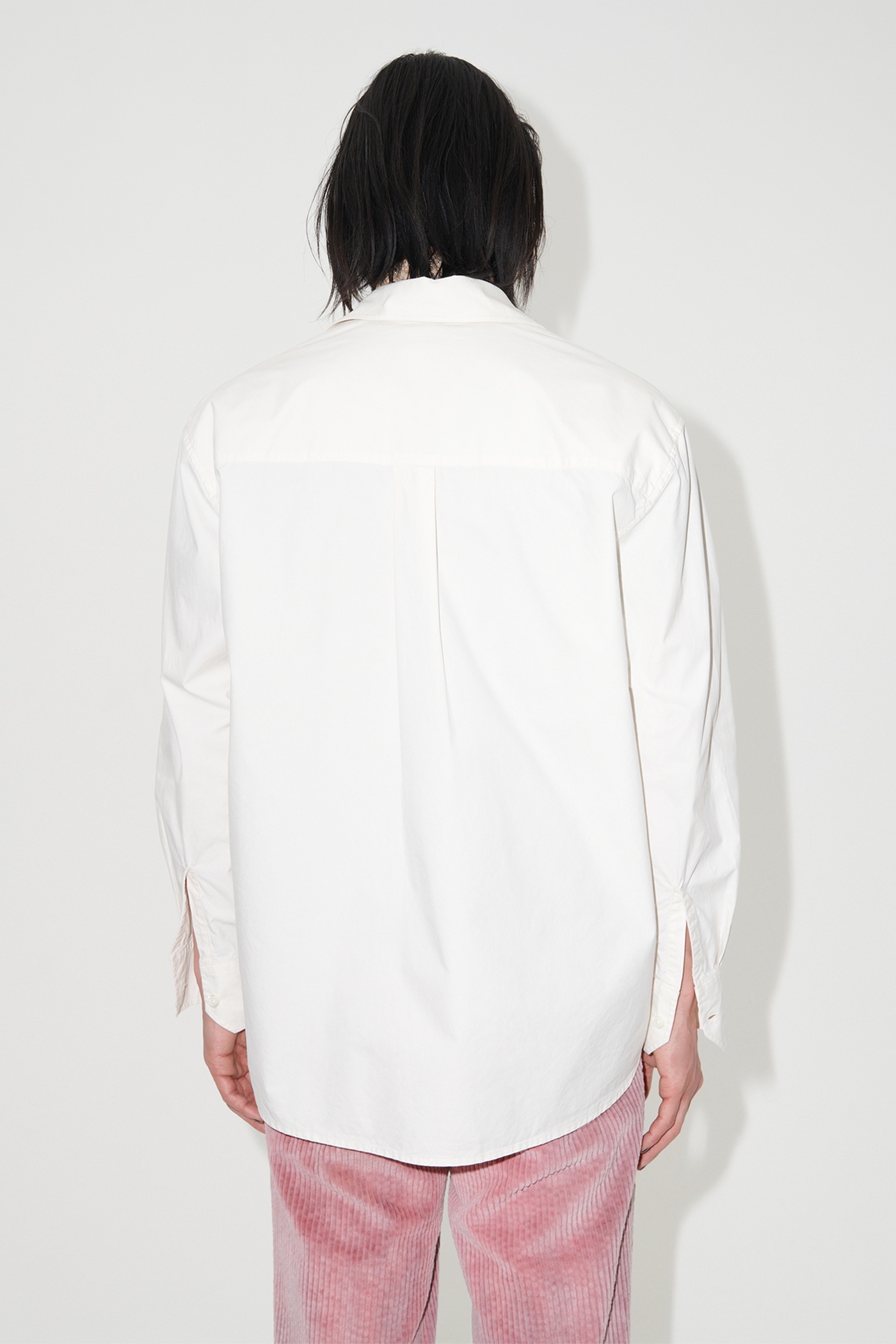 Above Shirt Jet Stream White Poplin - 9