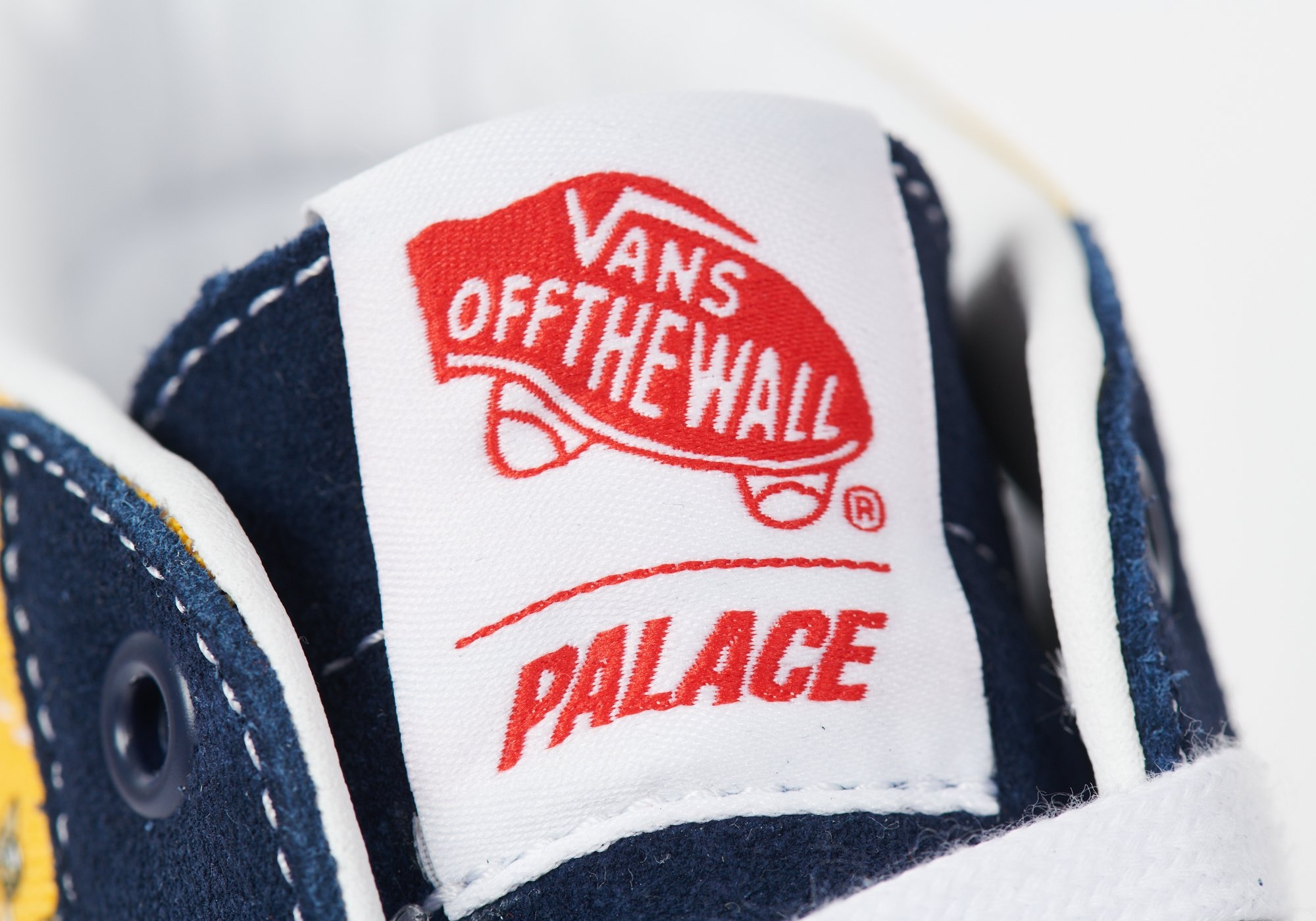 PALACE VANS SKATE SK8-HI YELLOW / P SHROOM - 9