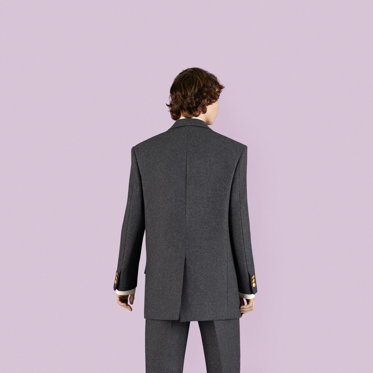 Wool cashmere formal jacket - 8