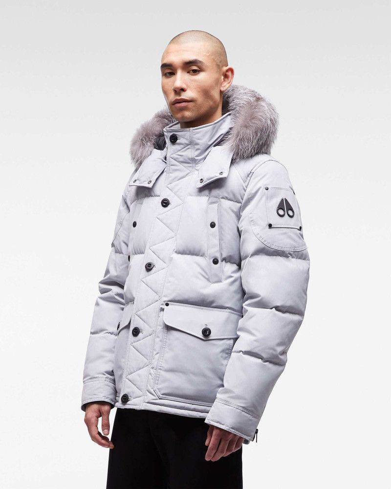 MOOSE KNUCKLES ONYX ROUND ISLAND JACKET - M39MJ122#658 | REVERSIBLE
