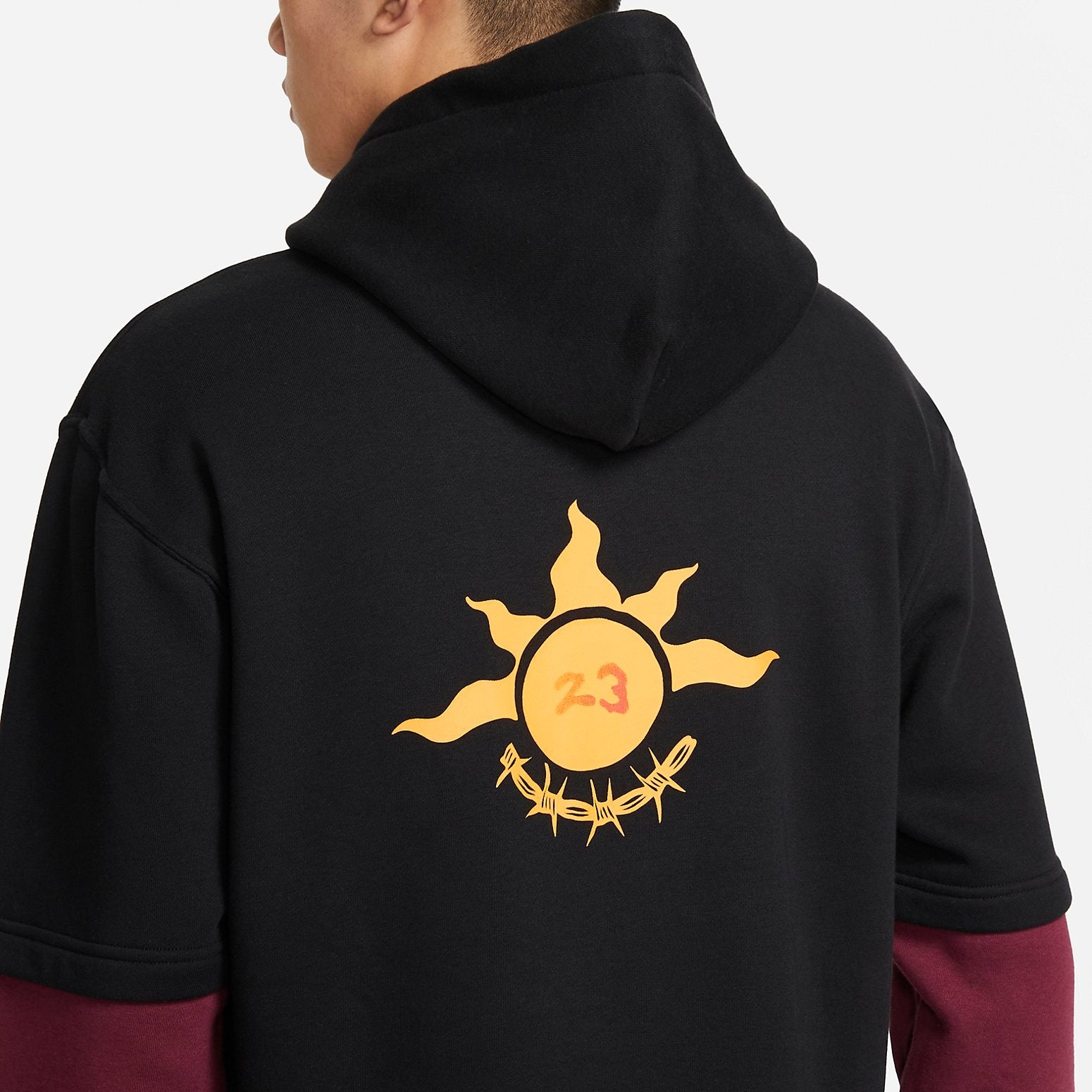 Air jordan Mvp Sweatshirt Pullover Hoodie 'Black' DV1598-010 - 3