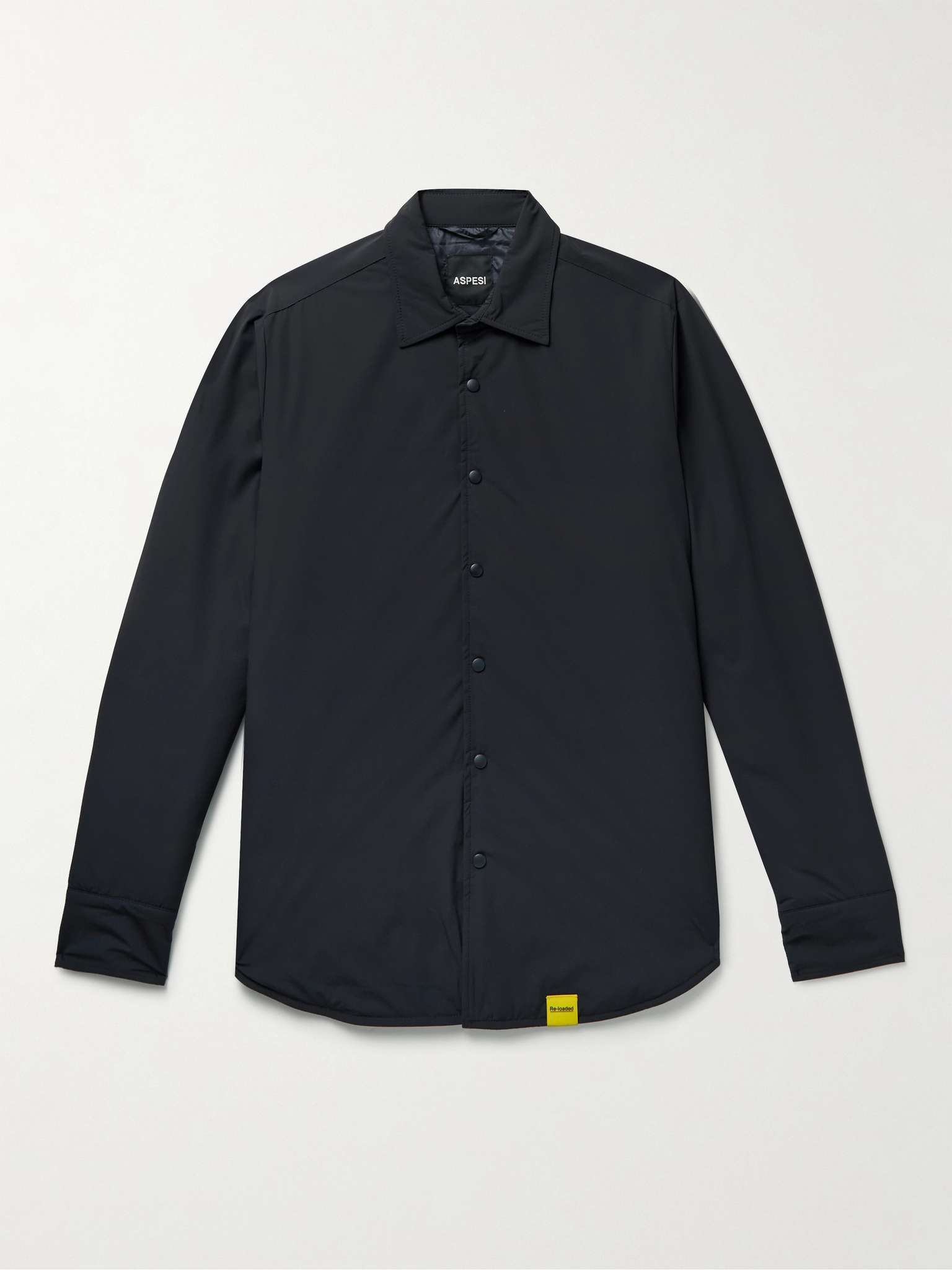 Padded Stretch-Nylon Overshirt - 1