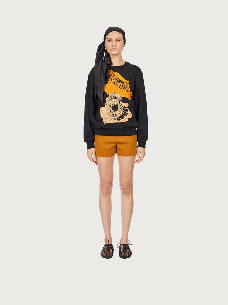 POPPY PRINT SWEATER - 8