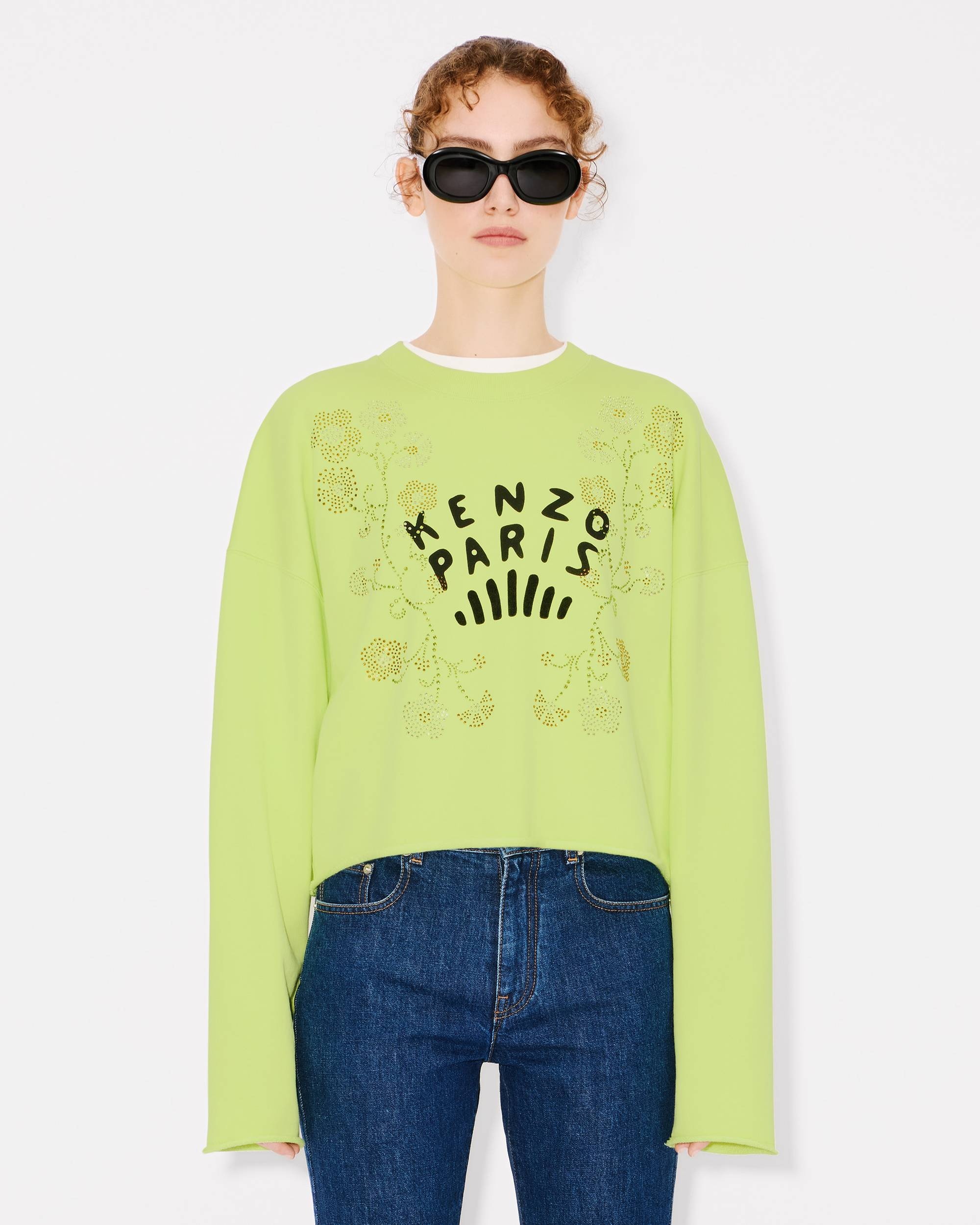 'KENZO Jungle Flower' sweatshirt in cotton - 3