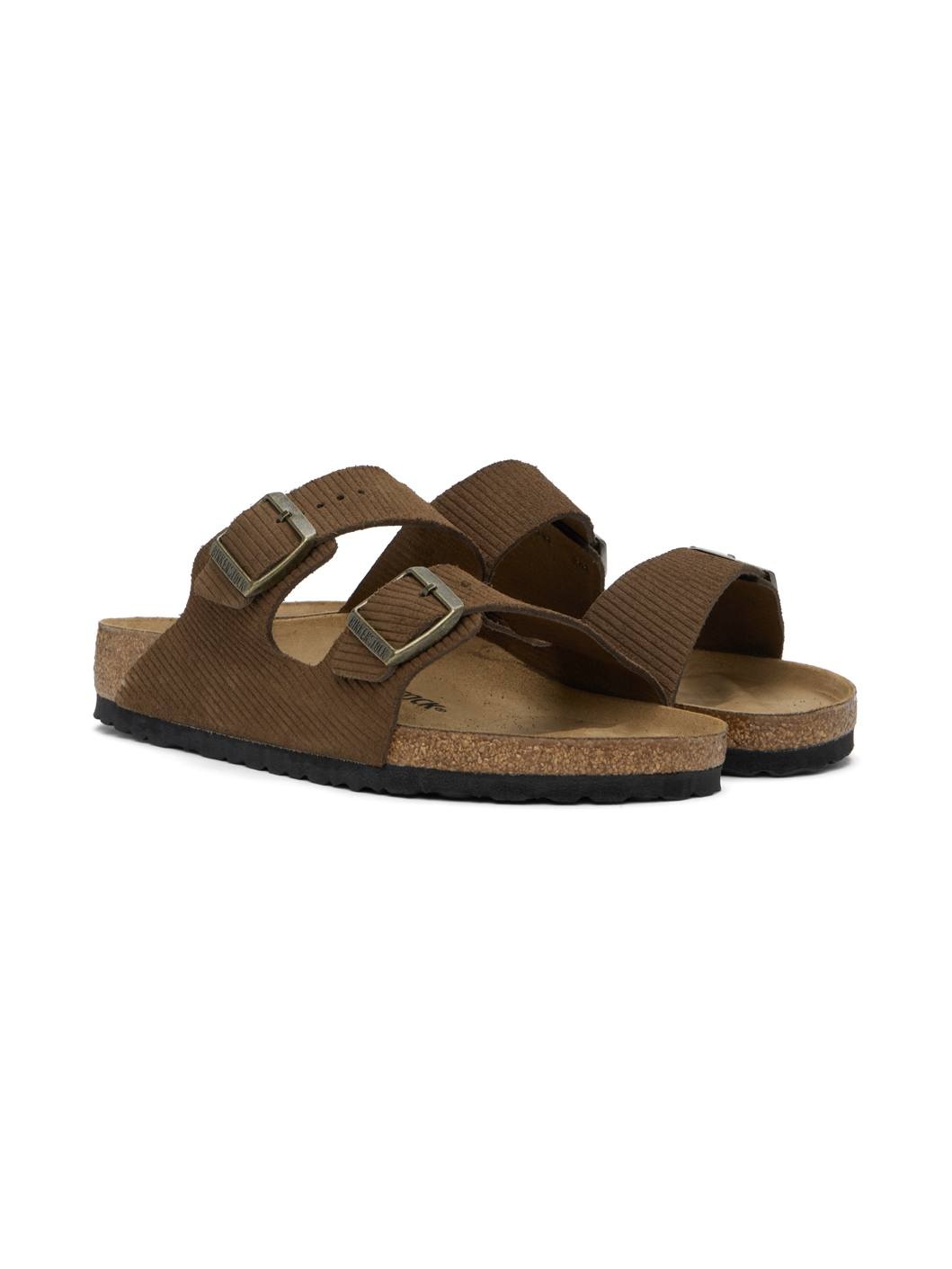 Brown Regular Arizona Sandals - 4