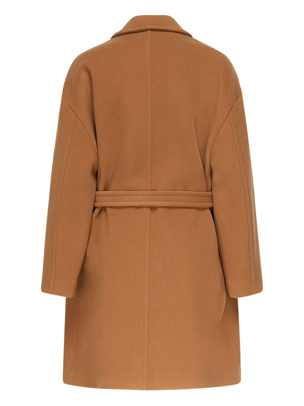 Chipster belted lapel coat - 2