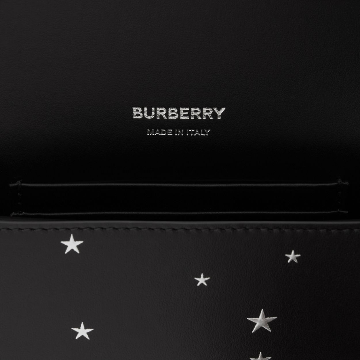 Star Print Leather Mini Chain TB Bag - 9