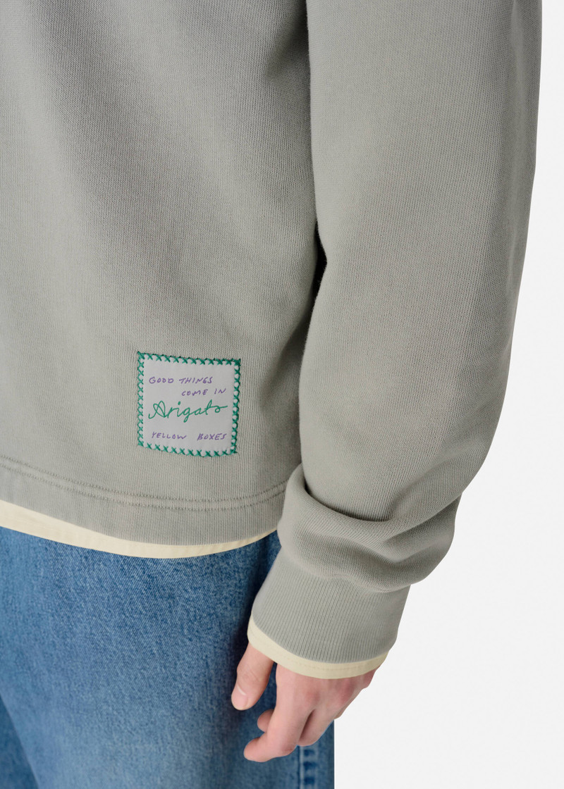 Alba Washed Polo Sweater 5