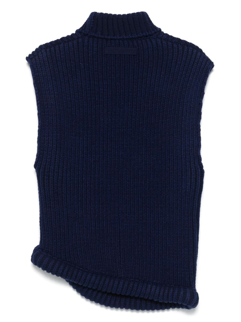 Victoria Beckham roll-neck vest outlook