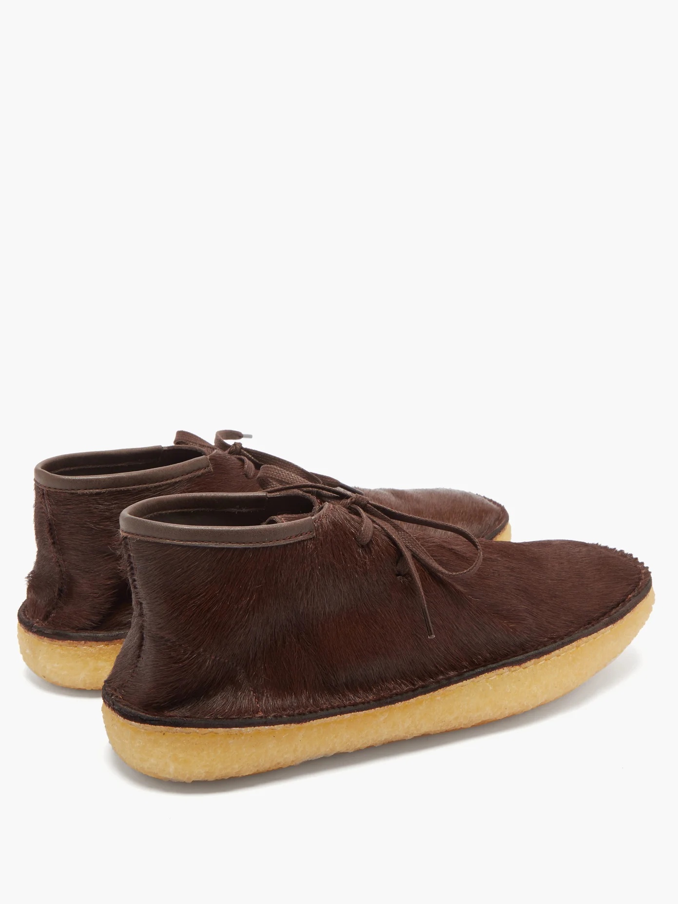 Calf-hair desert boots - 4