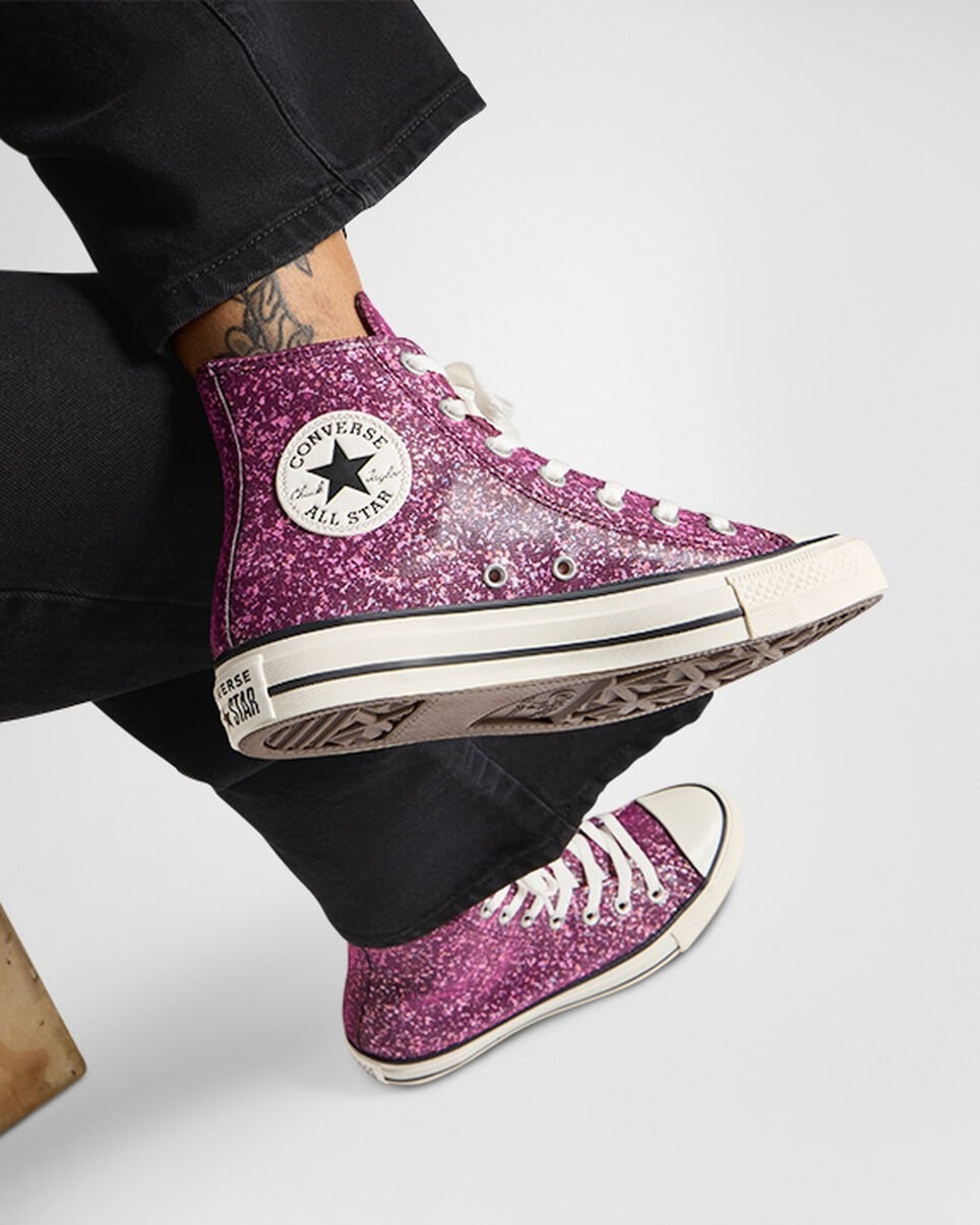 Chuck taylor glitter converse top