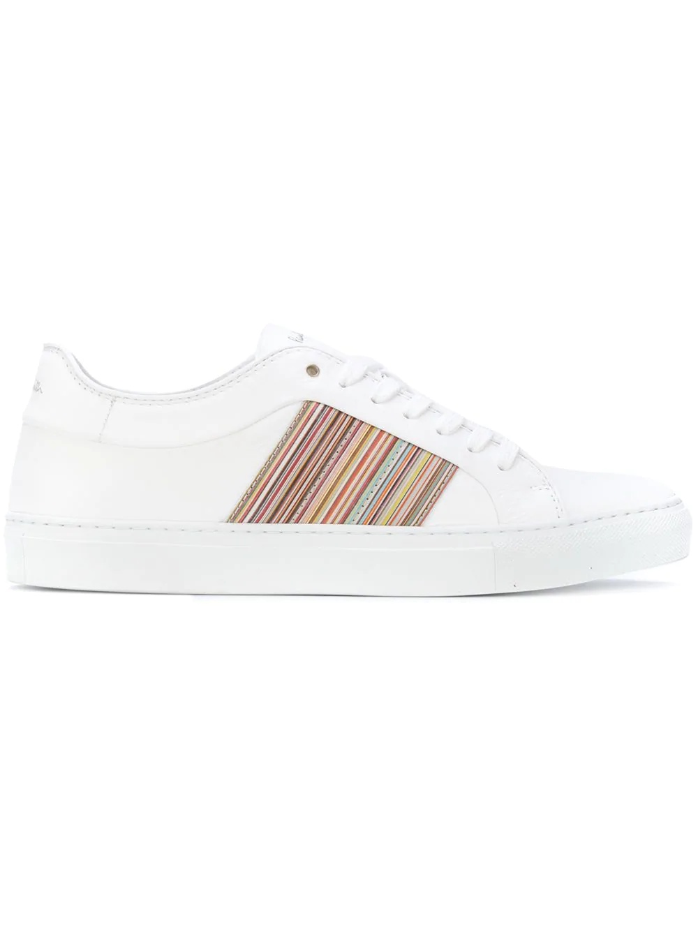 lateral multi-stripes sneakers - 4