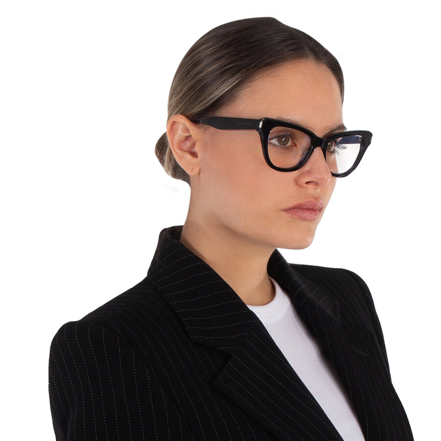 Saint Laurent Demo Cat Eye Ladies Eyeglasses SL 472 001 52 - 2