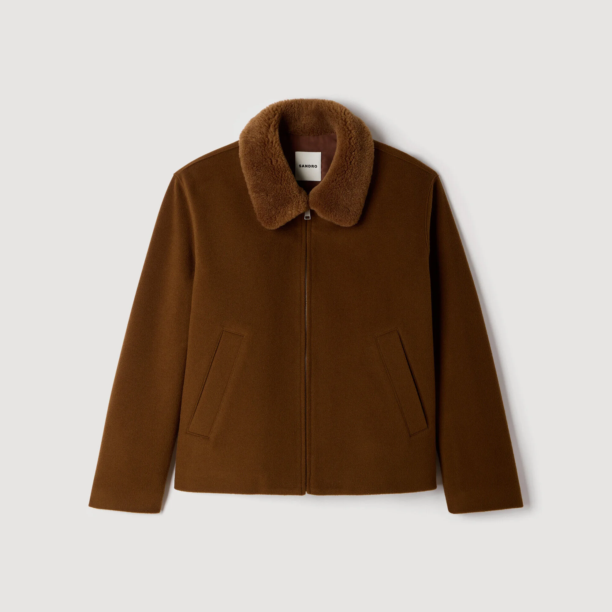 WOOL AND CASHMERE JACKET - 1
