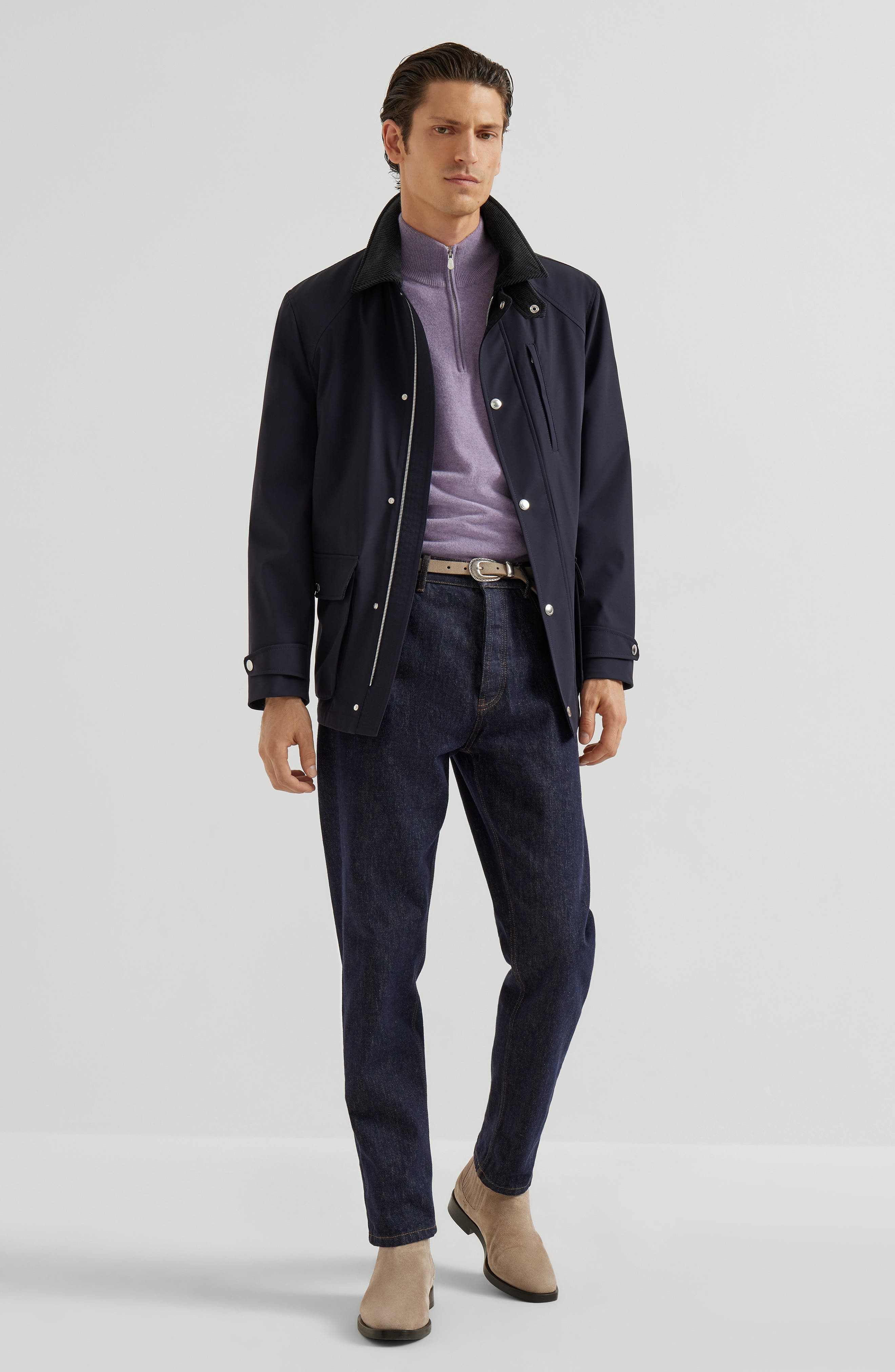 Brunello Cucinelli Cashmere sweater in Lilac at Nordstrom - 6