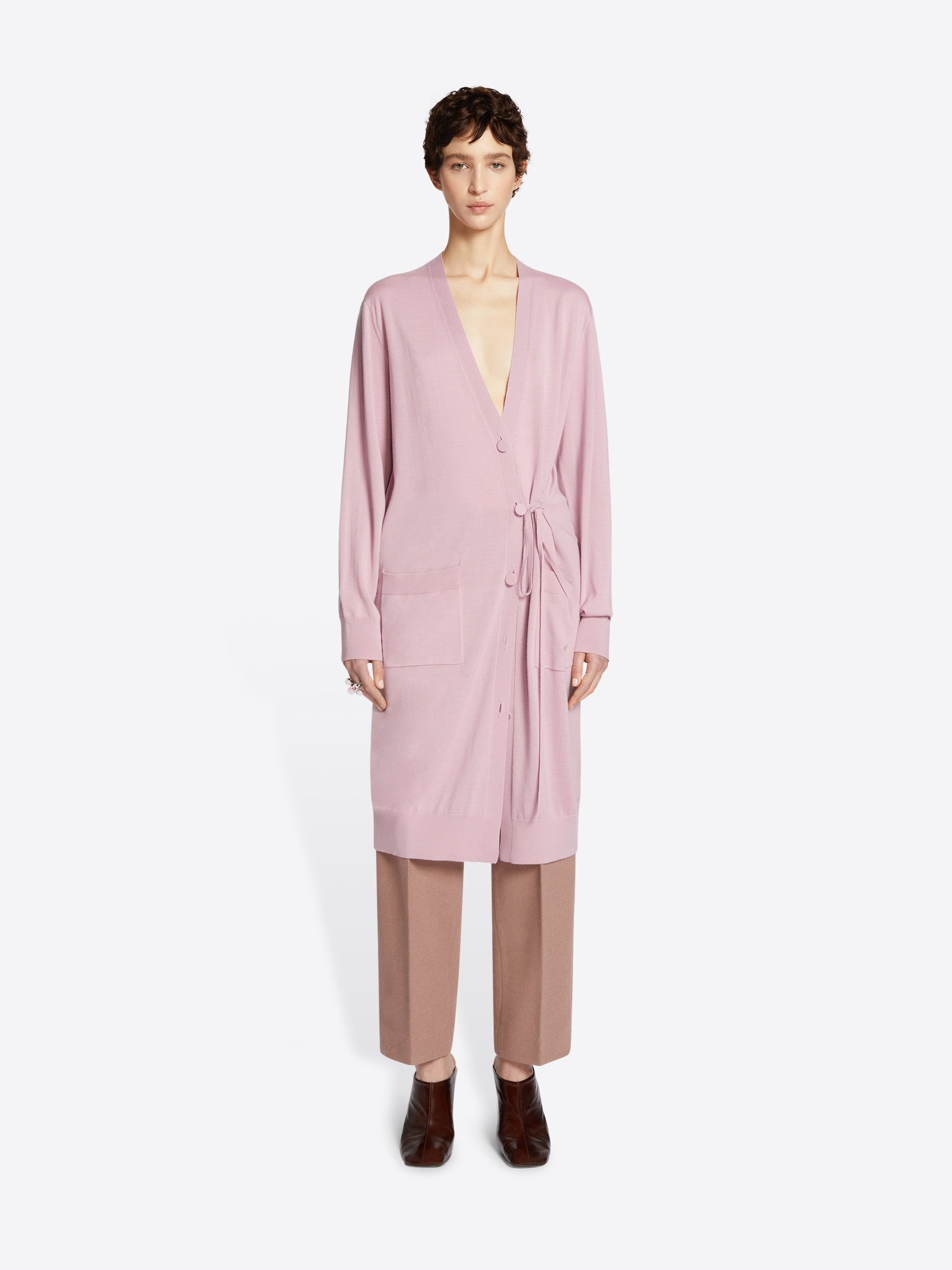 MERINO WOOL CARDIGAN - 2