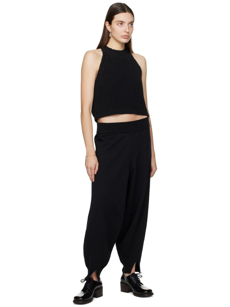 CORDERA Black Cropped Tank Top outlook