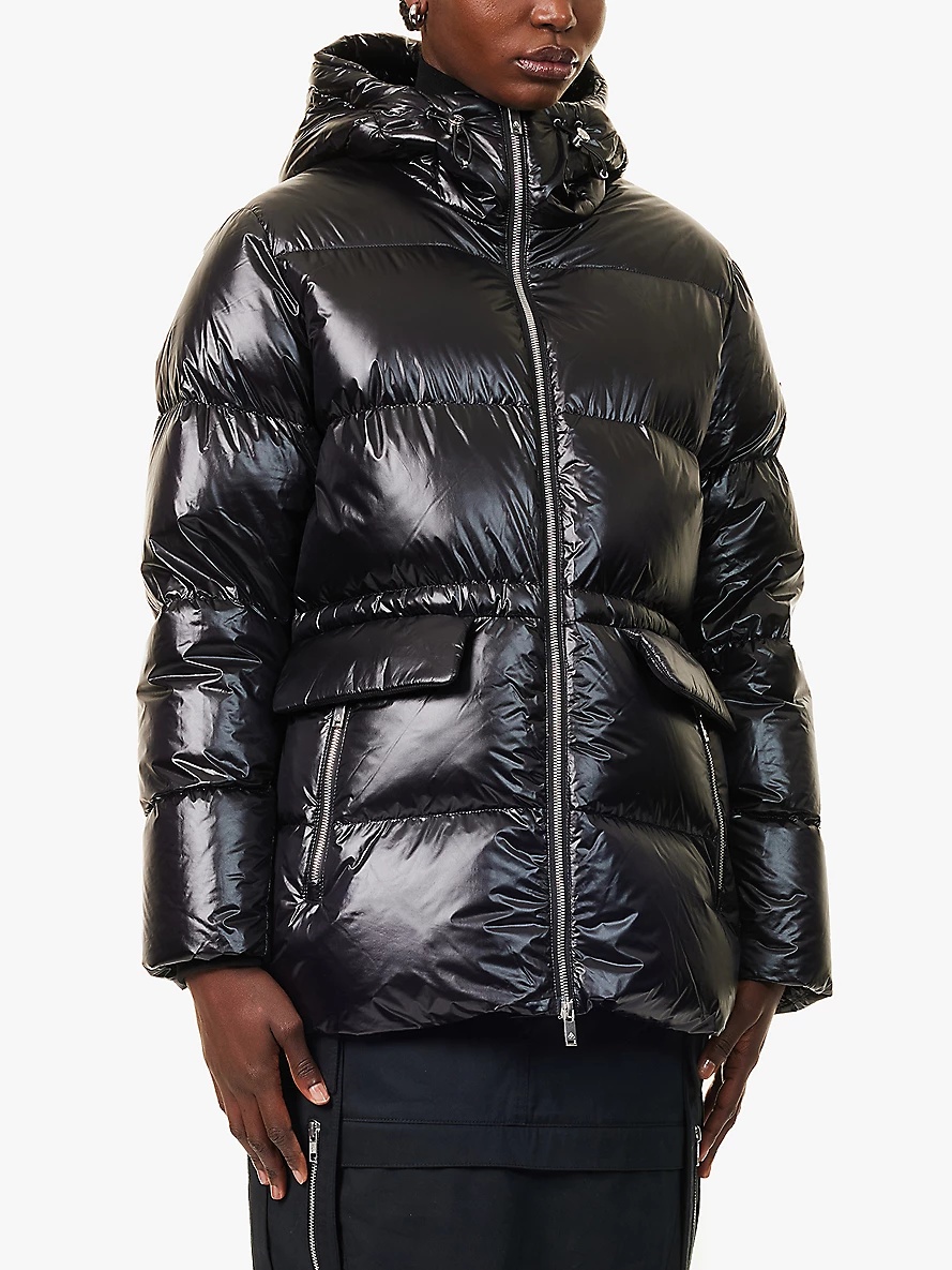 Whitney hooded shell-down jacket - 3