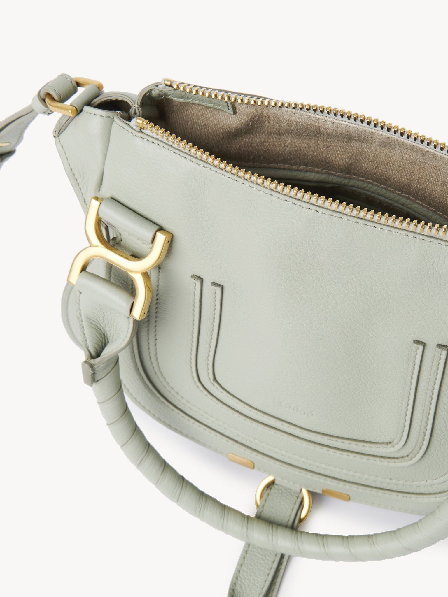 SMALL MARCIE BAG IN GRAINED LEATHER - 5