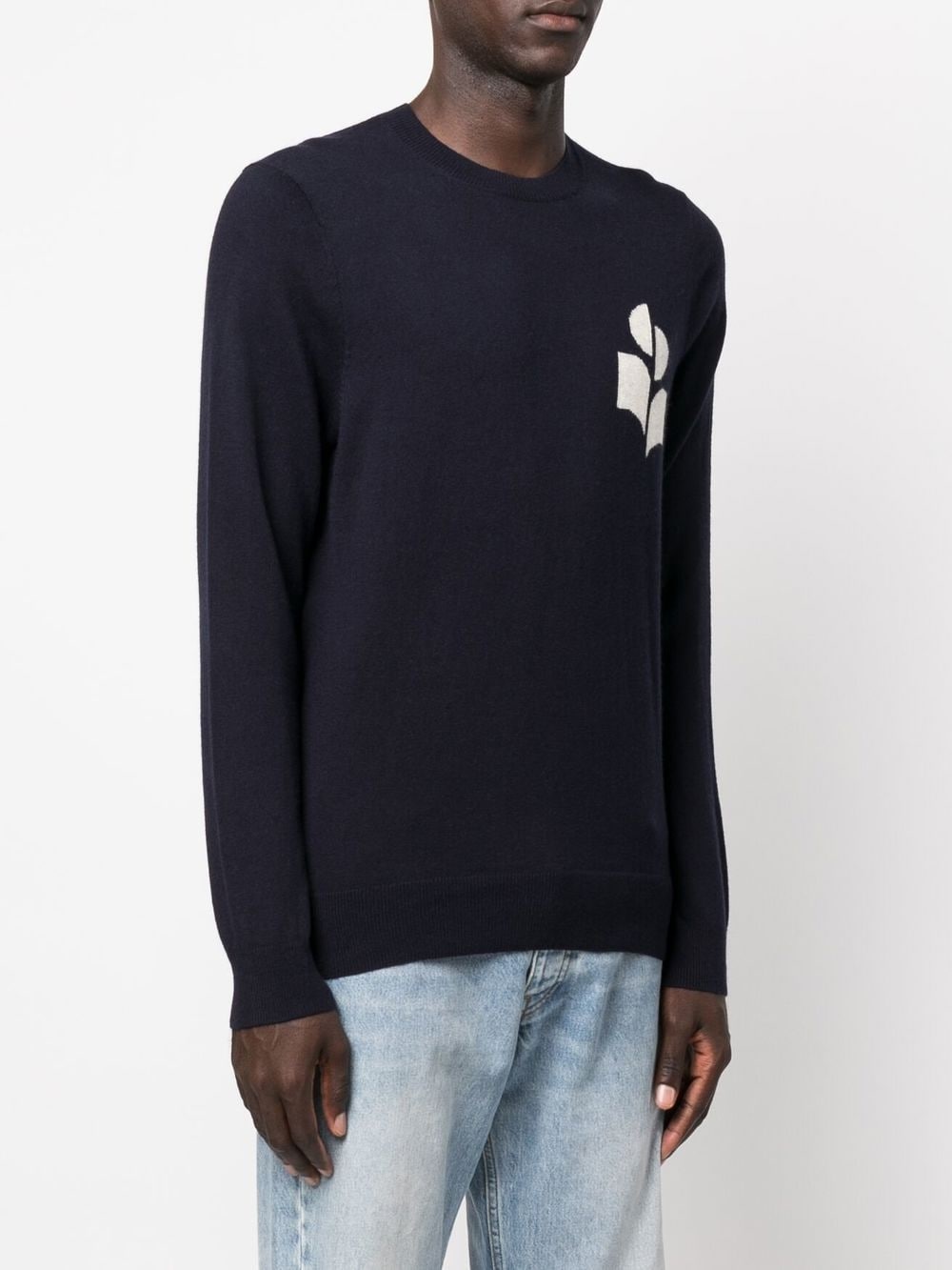 logo print sweatshirt - 3