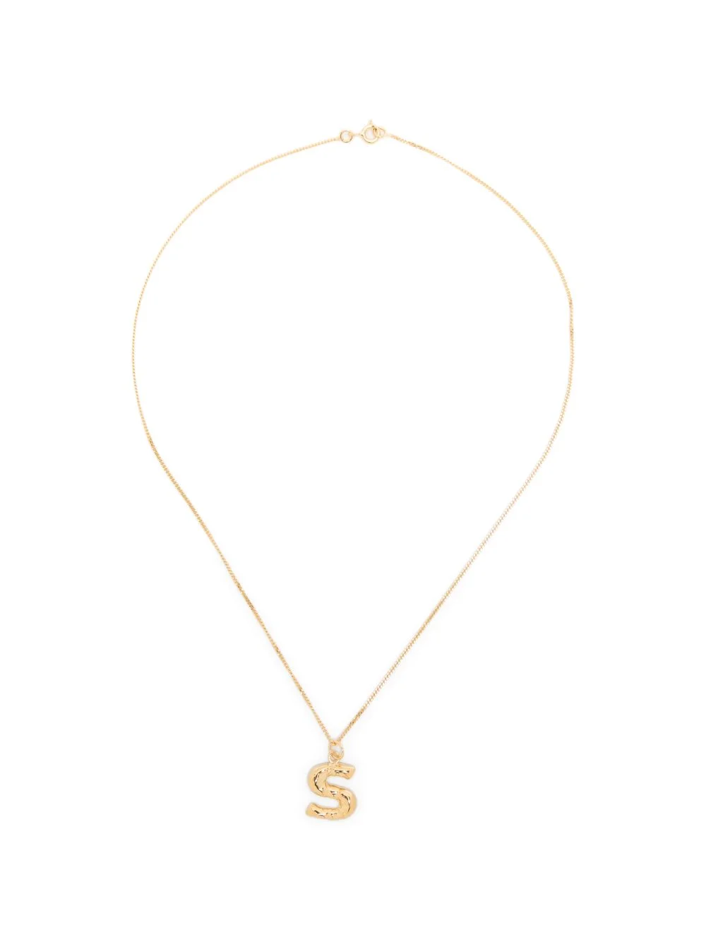 S-pendant necklace - 1