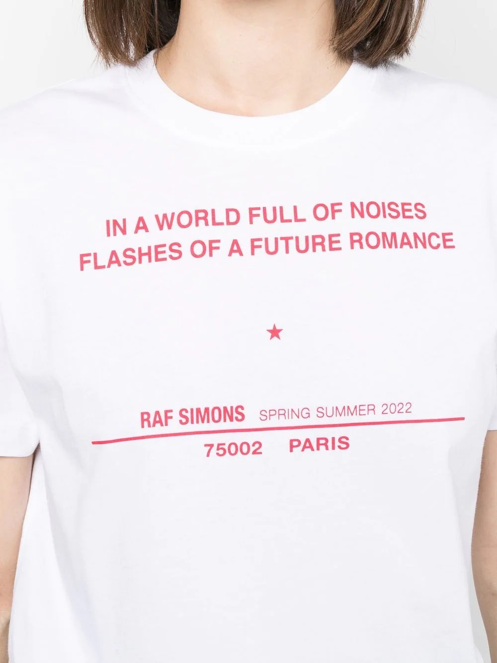 Tour-print short-sleeve T-shirt - 5