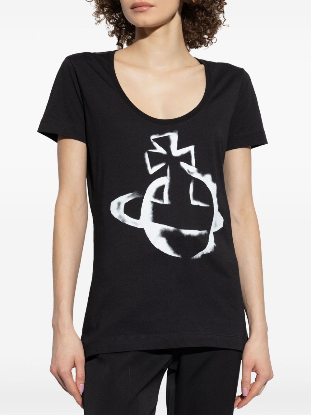 Orb-print T-shirt - 3