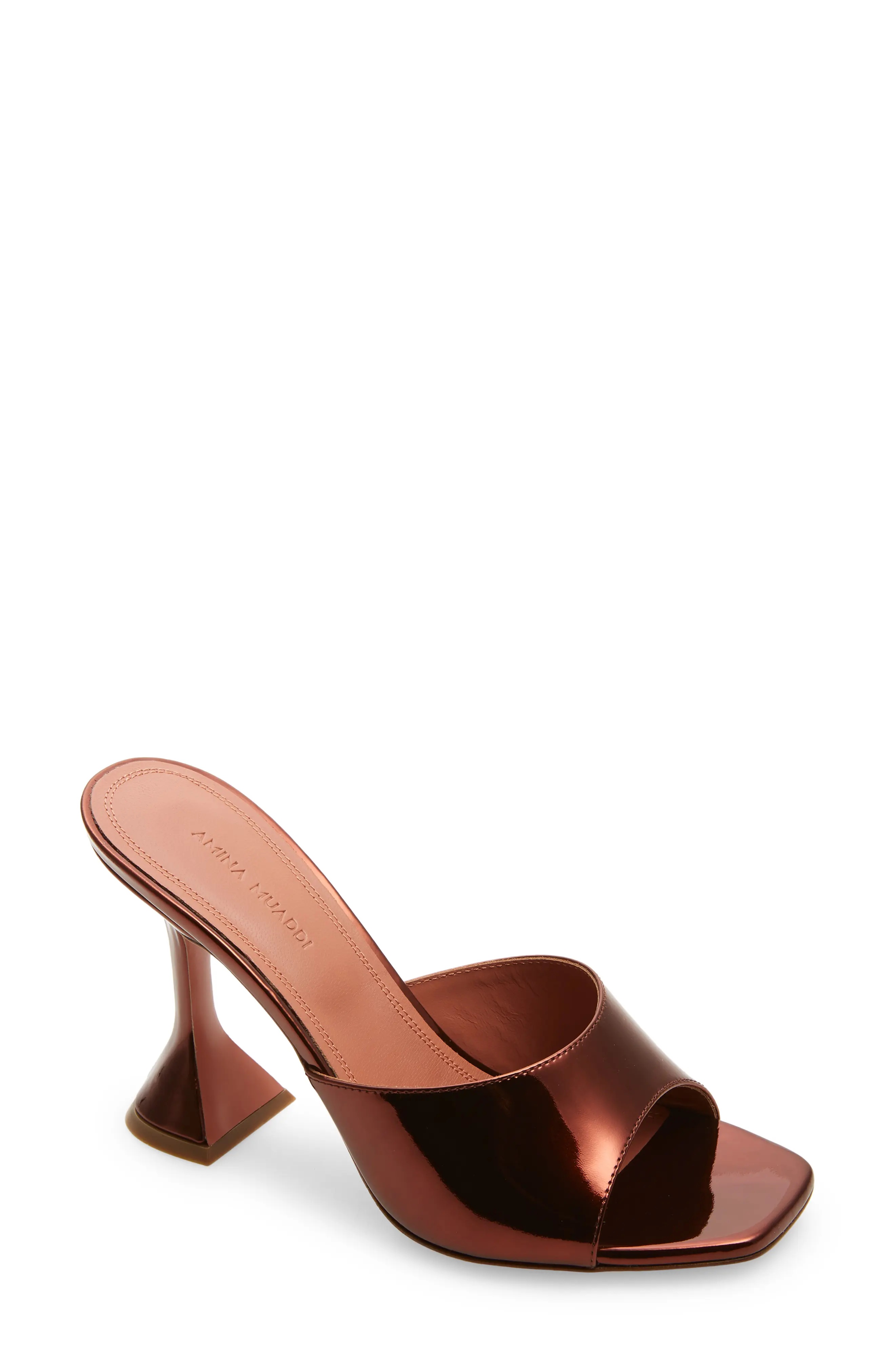 Lupita Metallic Slide Sandal - 1