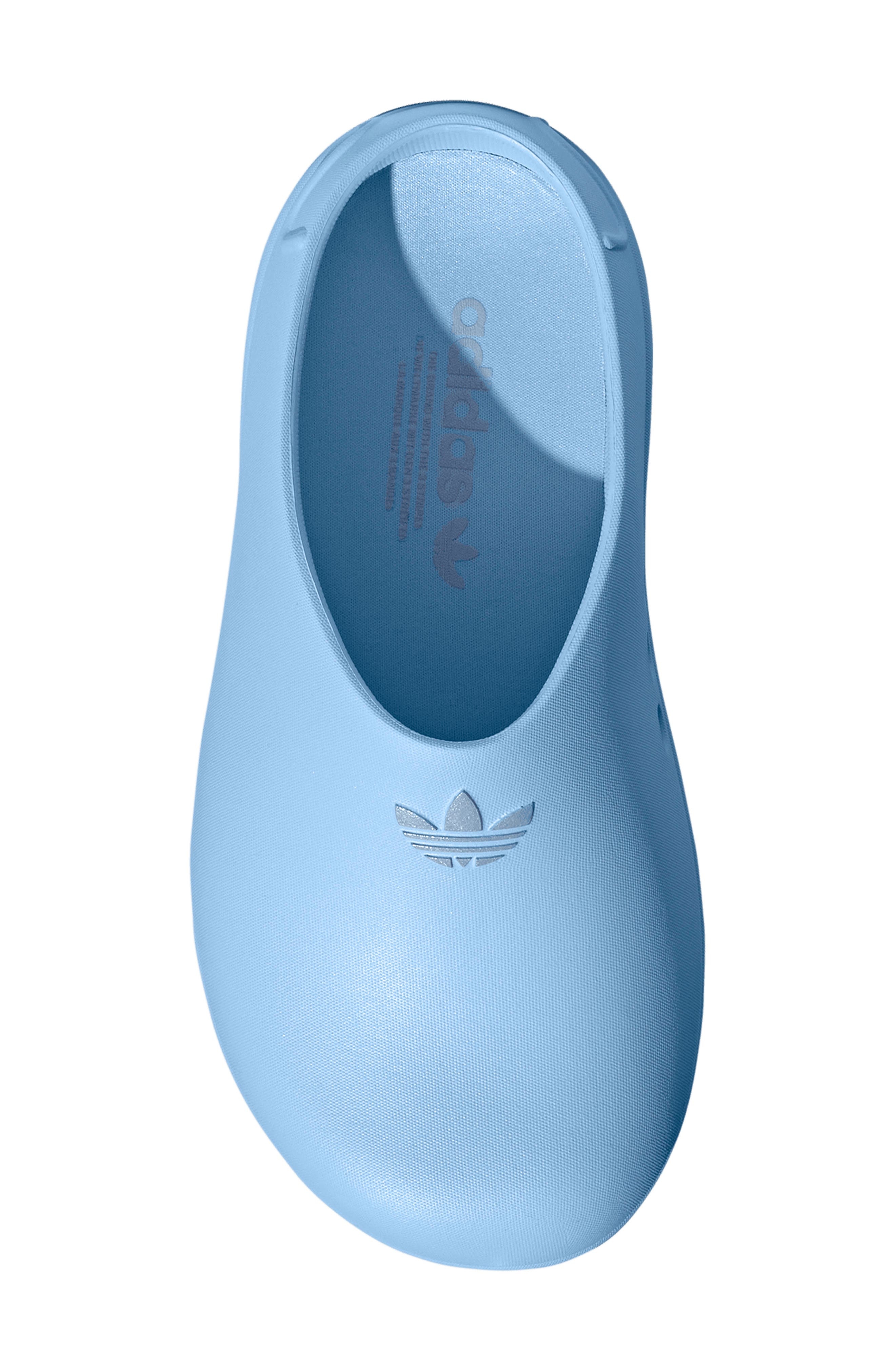 adidas Adifom Stan Smith Platform Mule in Clear Sky/Magic Grey Metallic at Nordstrom - 4