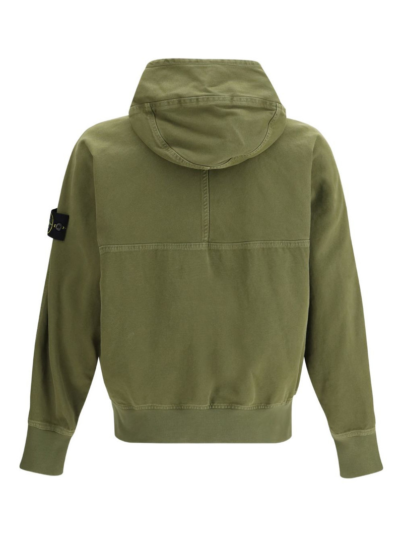 Stone Island hooded zip jacket outlook