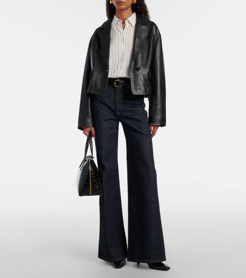 DOROTHEE SCHUMACHER Leather jacket outlook