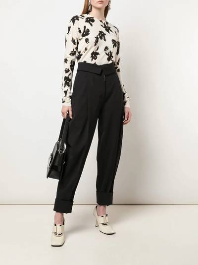 Proenza Schouler Iris print jumper outlook