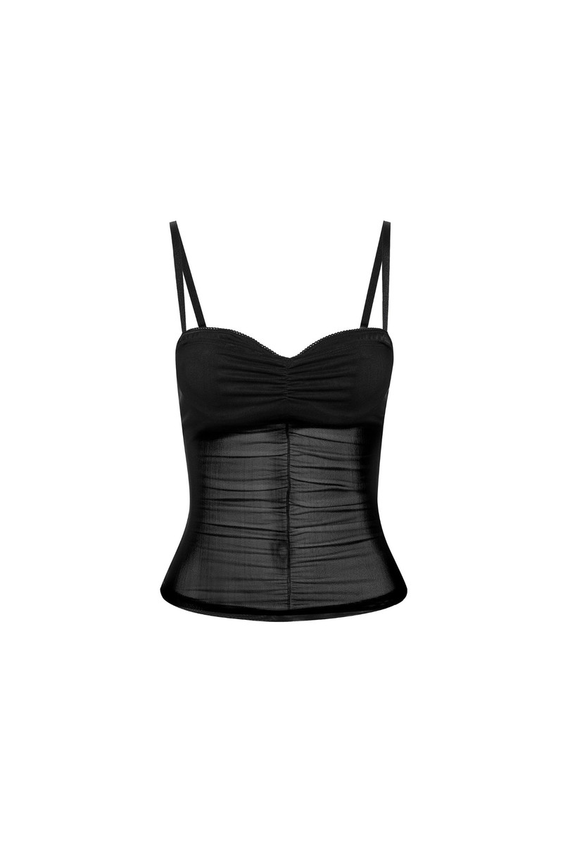 miaou RENZO TUBE TOP - BLACK outlook