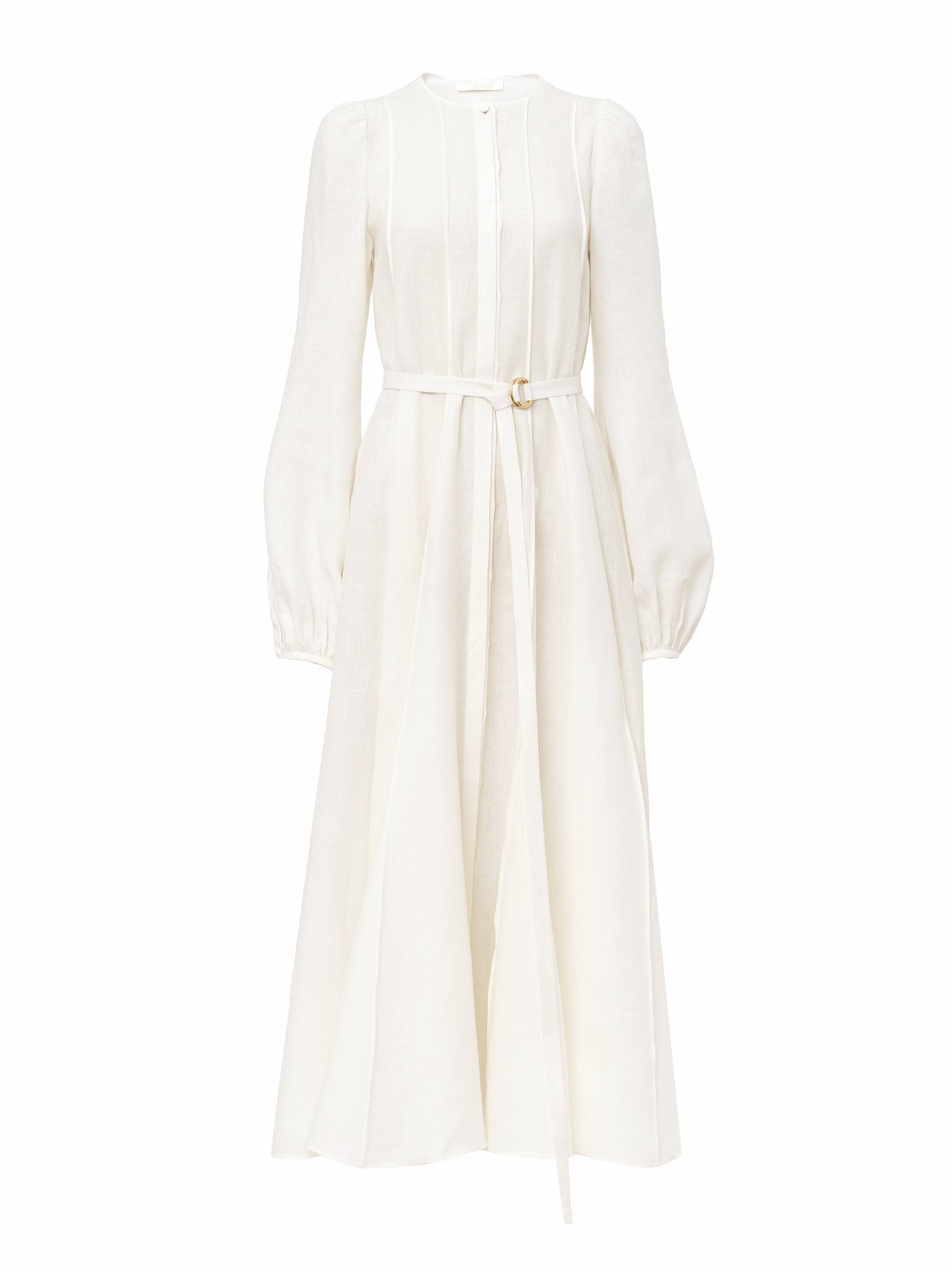 PLEATED MIDI DRESS - 1