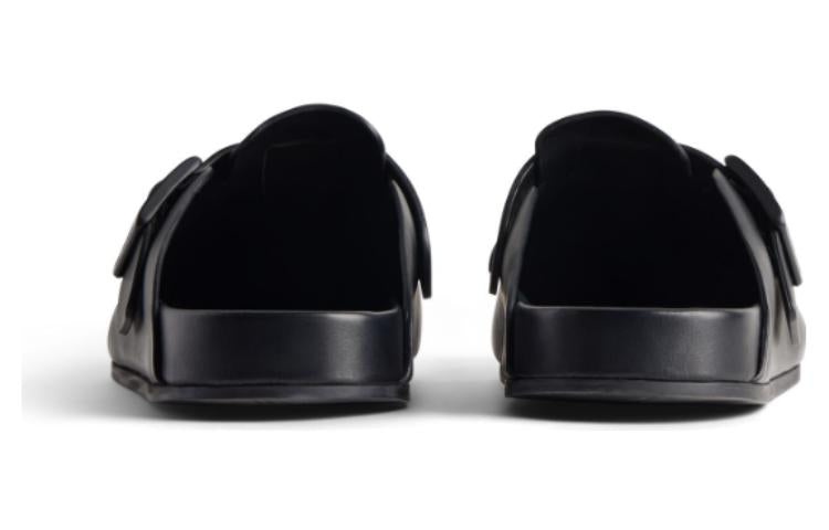 Balenciaga Sunday Mules 'Black Matte Calfskin' 761712WCEA11000 - 4
