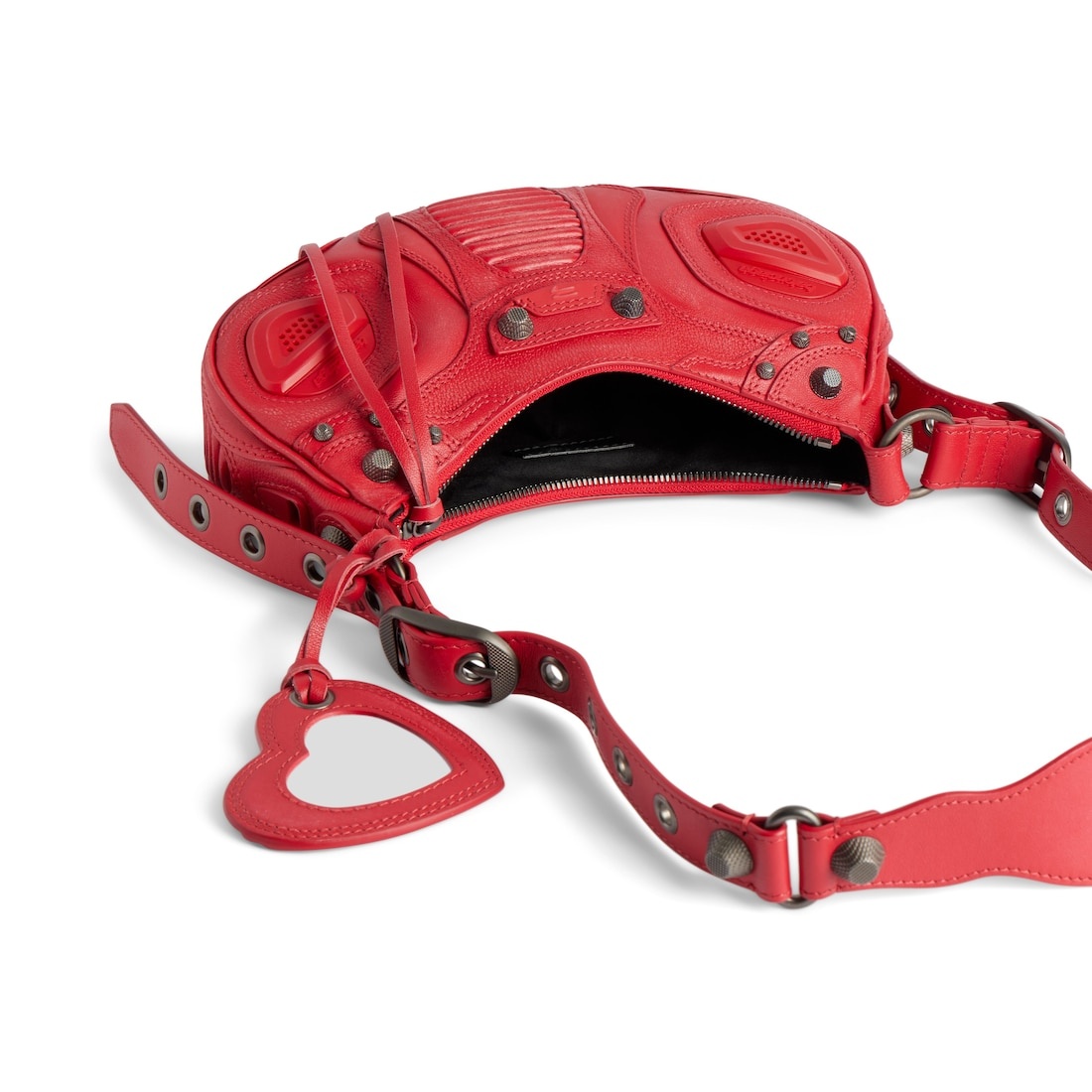 Women's Le Cagole Xs Shoulder Bag  in Red - 4
